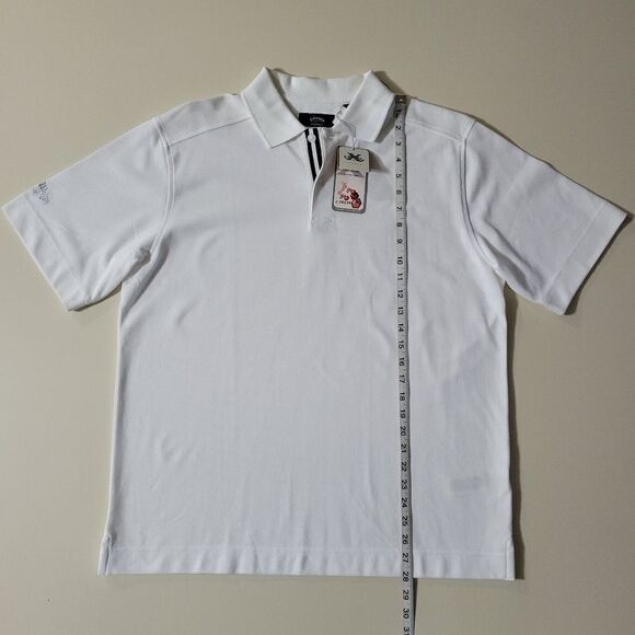 Callaway Men's White C-Tech X-Series Golf Polo - Picture 4 of 14